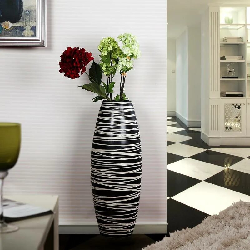 Напольные вазы для интерьера - фото декора Contemporary floor vases, Floor vase 