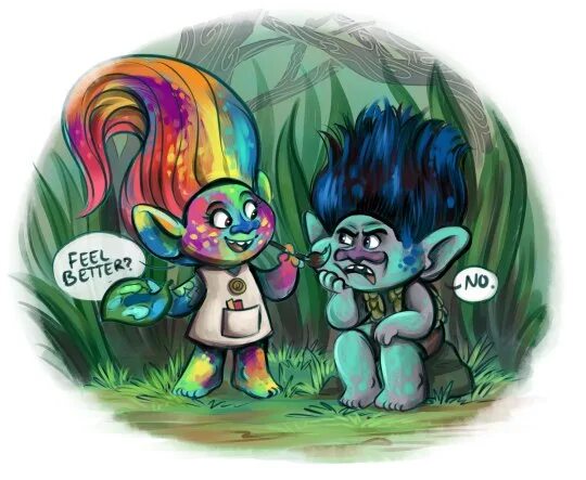 Trolls x reader