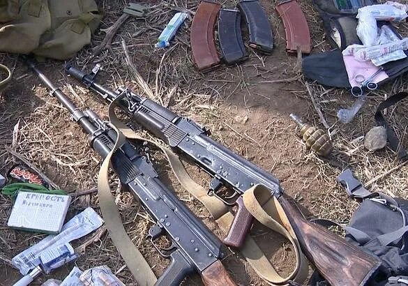 Ликвидированные террористы. Вооружение чеченских боевиков. Оружия террористов в Чечне.