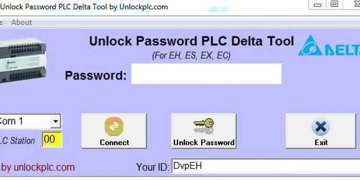 Delta PLC. Unlock Tool логин и пароль. Deltas software. Unlock tool пароли