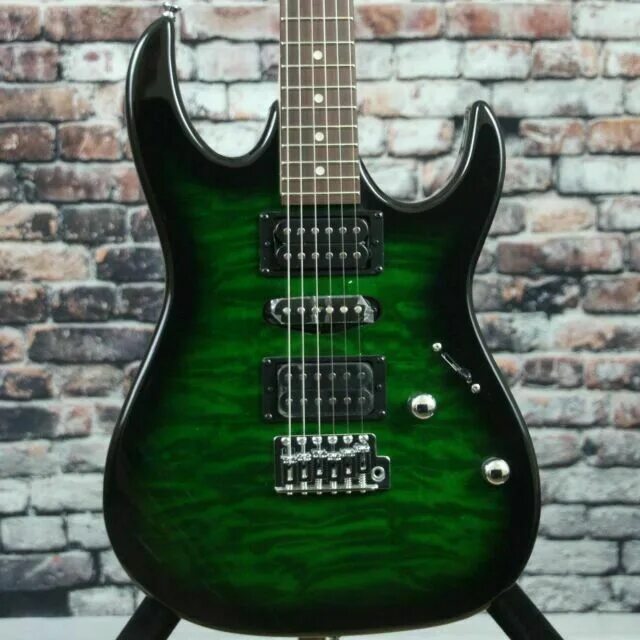 Ibanez grx70qa. Ibanez gio grx70. Ibanez grx70qa-SB. Ibanez grx70qa transparent Green Burst. Электрогитара gio