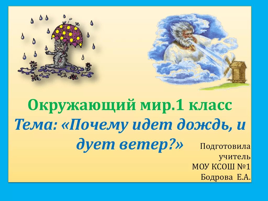 Почему идет дождь 1 класс ответ. Почему идёт дождь 1 класс окружающий мир. Дождь и ветер окружающий мир 1 класс. Почему идёт дождь и дует ветер 1 класс окружающий мир. Почему дует ветер 1 класс окружающий мир.