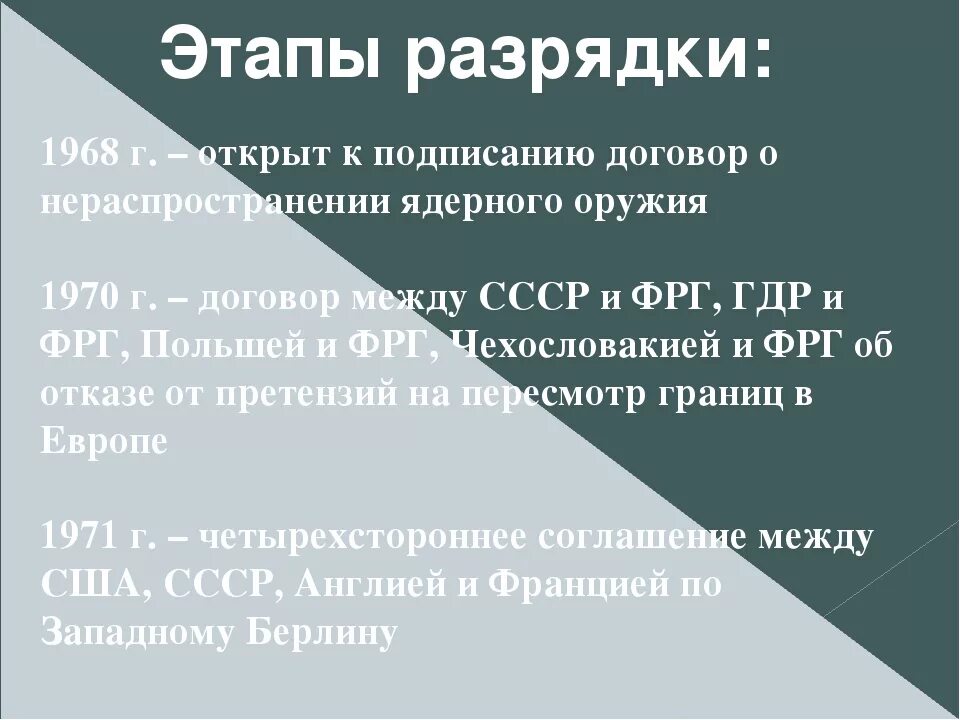 Окончание международной разрядки. Этапы разрядки. Международная разрядка этапы. Этапы разрядки международной напряженности. Политика разрядки международной напряженности этапы.