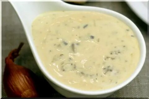 Сливочный соус с луком