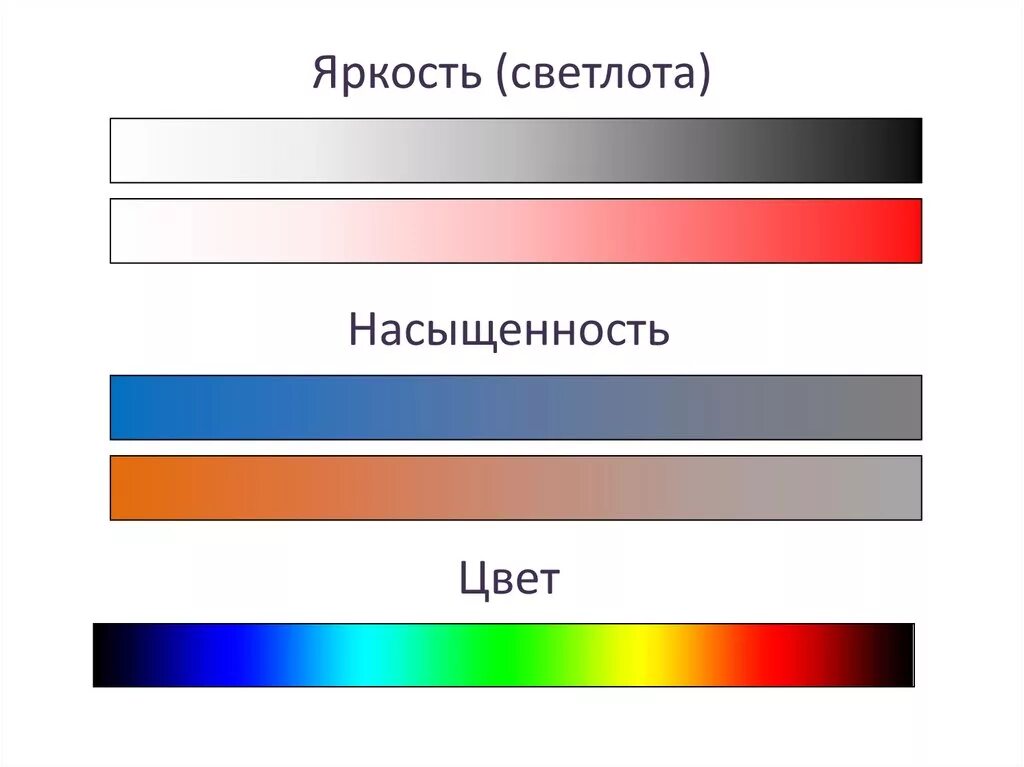 Яркость 25. Яркость цвета. Цветовой тон насыщенность светлота. Тон насыщенность яркость. Цветовой тон насыщенность яркость.