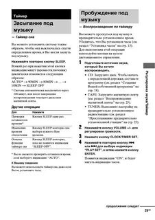 Инструкция колонки sony
