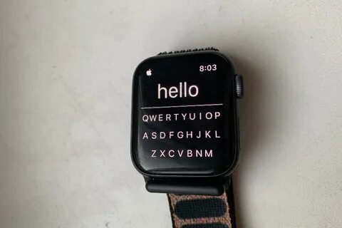 Клавиатура на apple watch