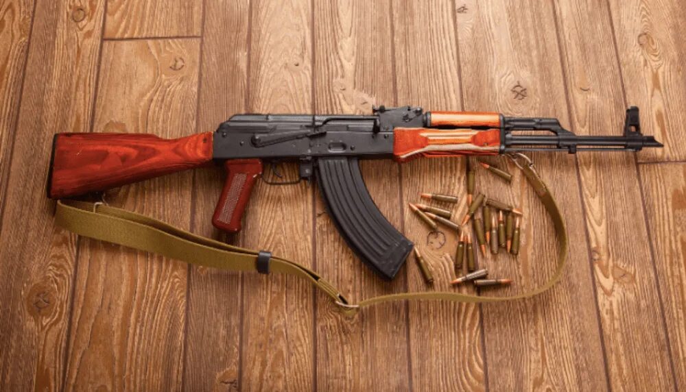 Звук выстрела ак 47