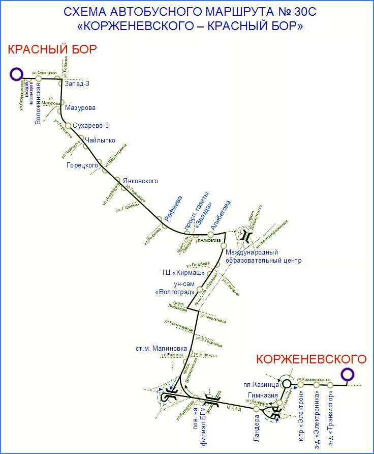 Маршрут автобуса 30 сегодня. Маршрут автобуса. Карта остановок автобусов. Маршрут 30 автобуса. Маршрут автобуса с остановками.