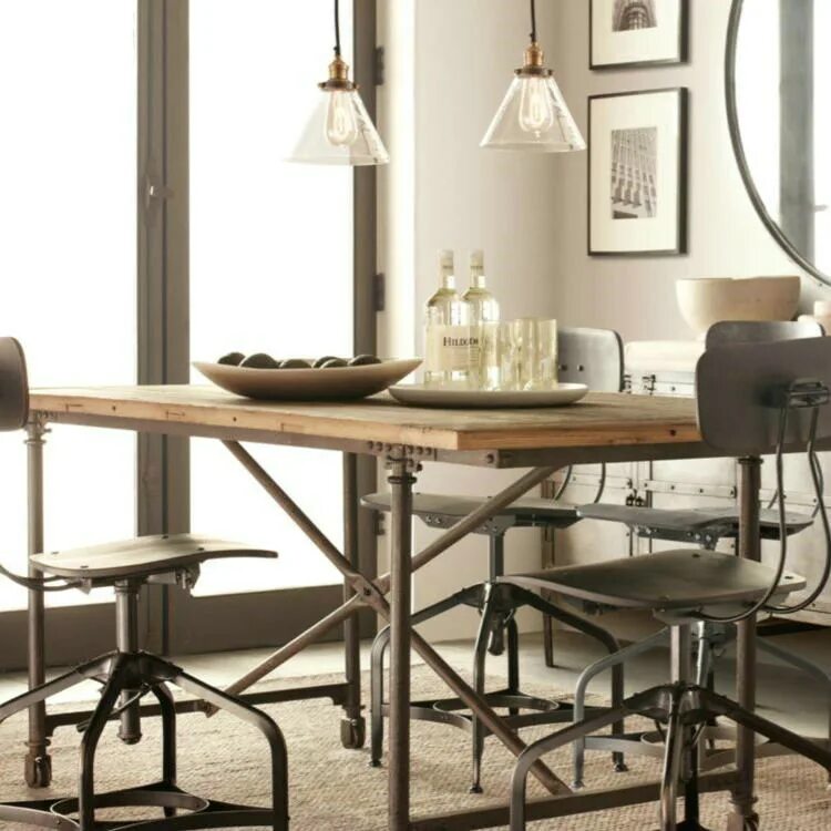 Кухонный стол и стулья лофт. Стол со стульями лофт. Кухонный стол и стулья в стиле лофт. Стол лофт 1*2. Кухонный стол в стиле лофт.