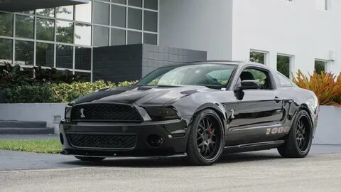 Black 2012 Shelby 1000.