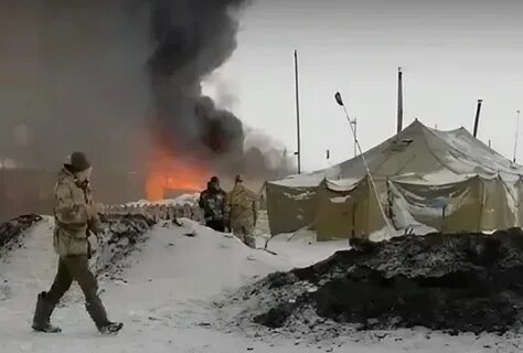 Сгорел в палатке