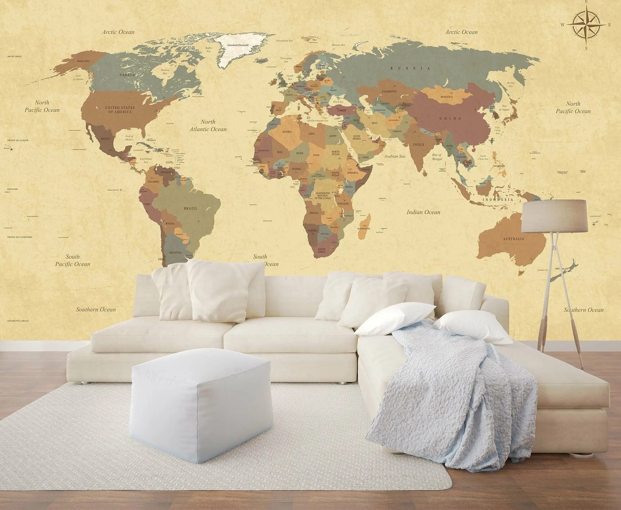 Designed map