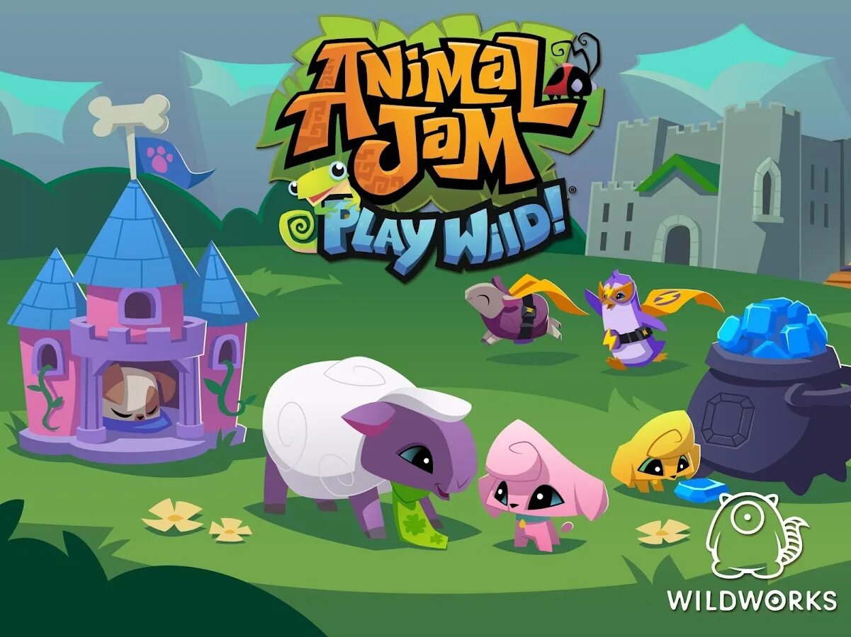 Animal jam play wild. Энимал джэм. Овечка Анимал джем. Барашек в Энимал джем. Fruitsies игра.