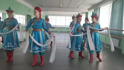 Приветственный танец бурятский