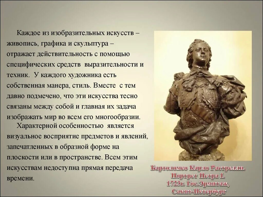 Вид изобразительного искусства произведения которого отражают действительность