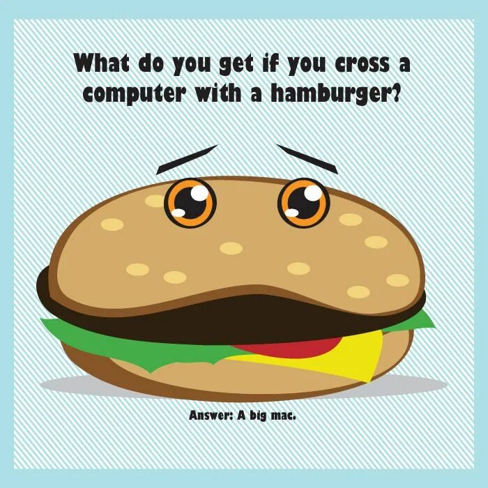 Robin i often have a big hamburger
