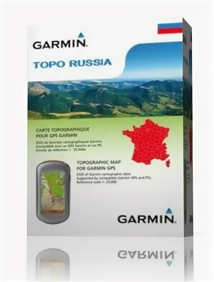 Карта garmin дороги россии. Topo Active Russia.