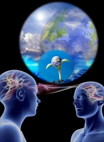 Телепатическая связь. Мысленная телепатия. Передача мыслей на расстоянии. Единый разум человечества. Связь с космосом.