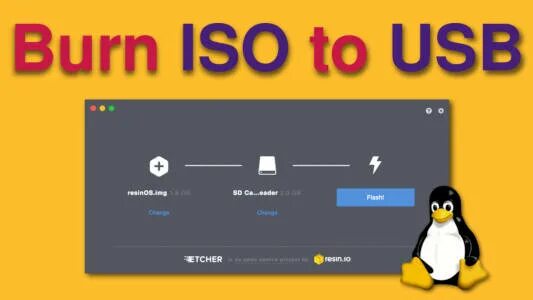 Linux iso to usb. Iso burner linux. usb iso.