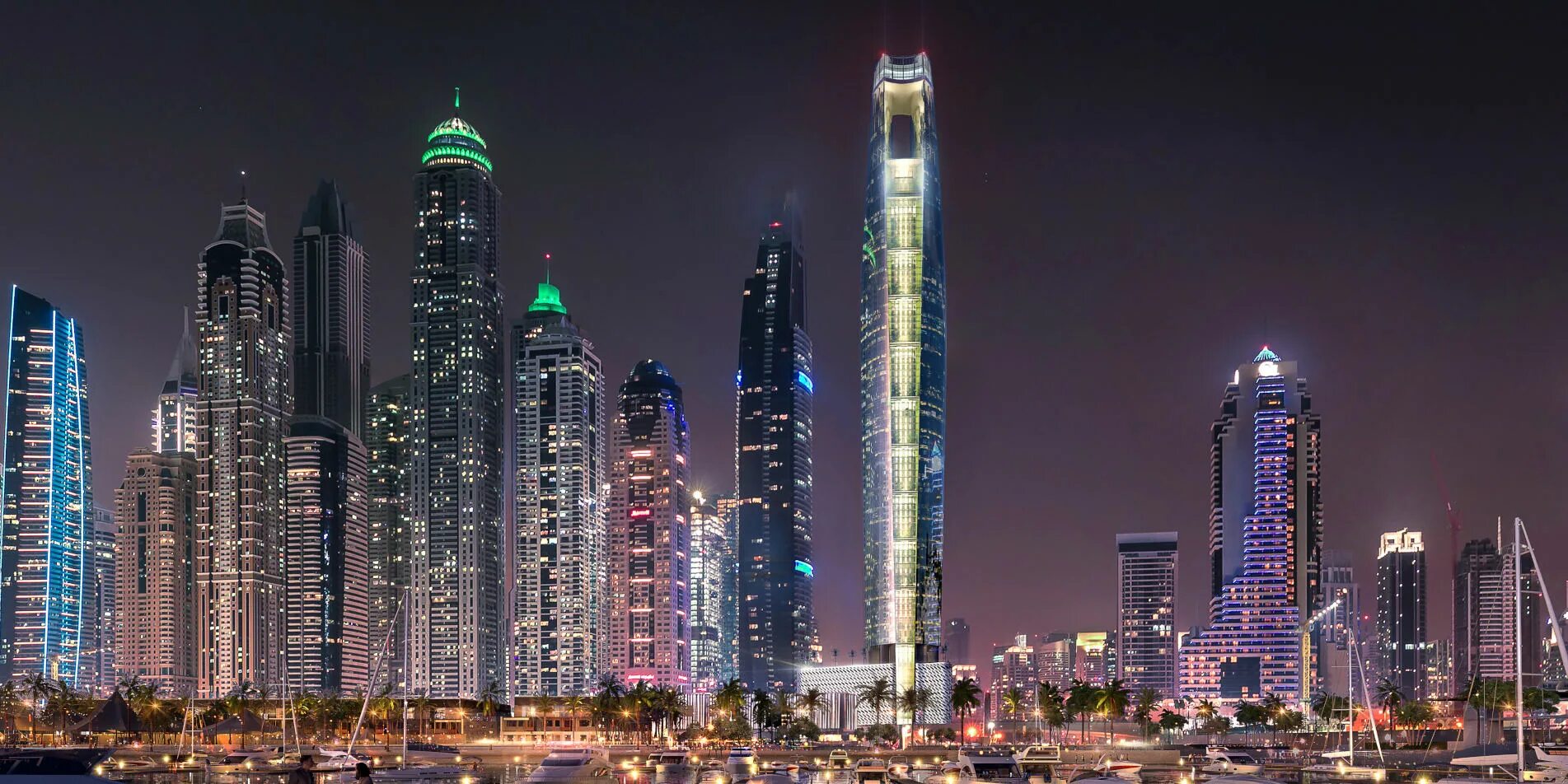 Какая обстановка сейчас в дубае. Башня Сиэль Дубай. Небоскребы Дубая. Ciel Dubai башня.