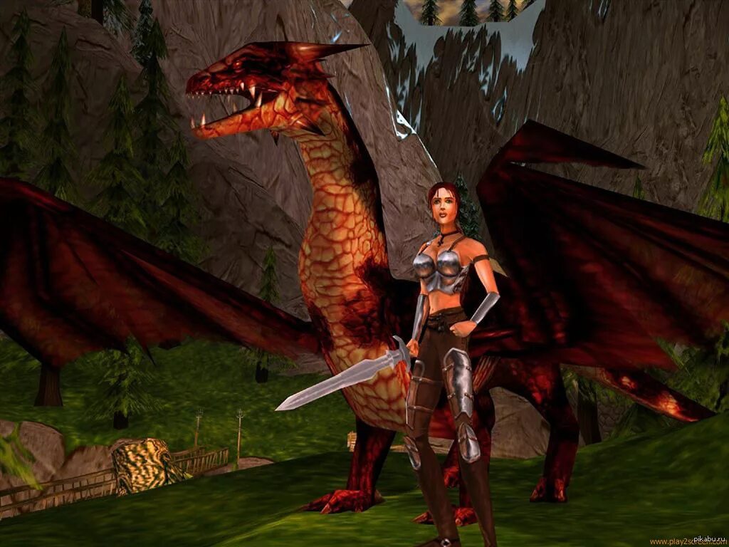 Игры с драконами на пк. Ринн Drakan. Ринн - Drakan: order of the Flame (1999). Drakan игра. Drakan 3.