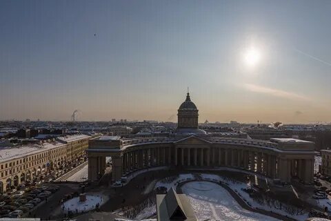 Центр питера зимой