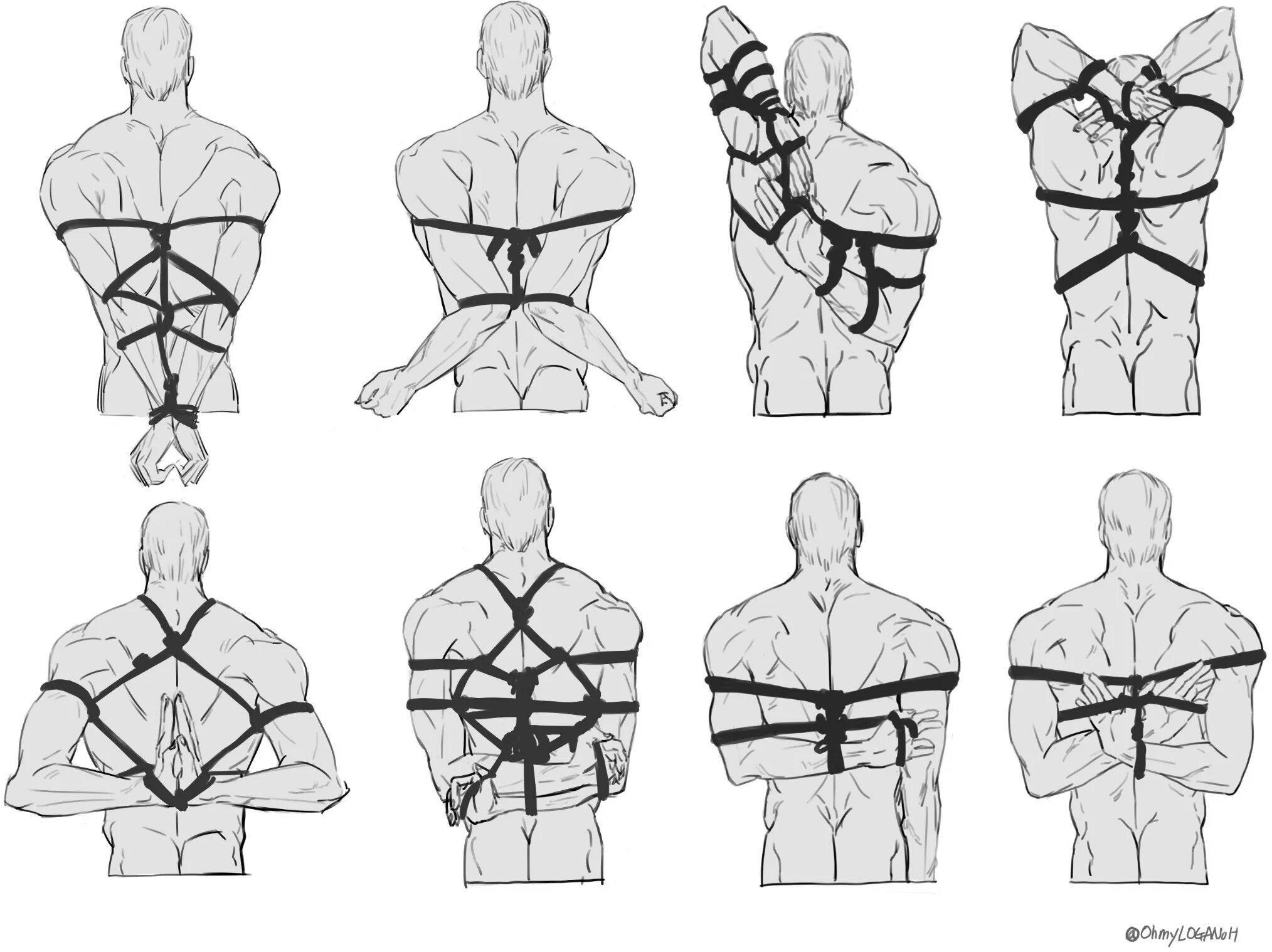 Сибари референс парень. Шибари Черепаший узел. Сибари грей. Шибари референс спереди. Перевязываем мужчин