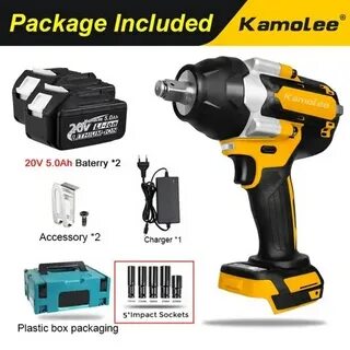 Kamolee dtw700 аккумуляторный ударный