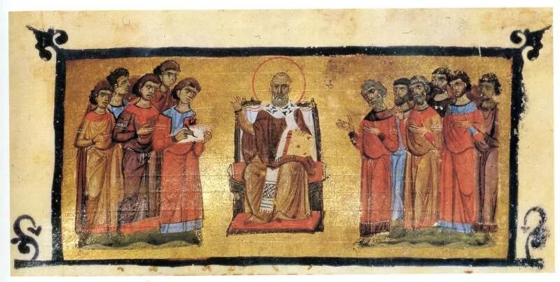 магнаврская высшая школа в византии. греция. монастырь осиос-лукас – дистомо. школы византии. школы византии.