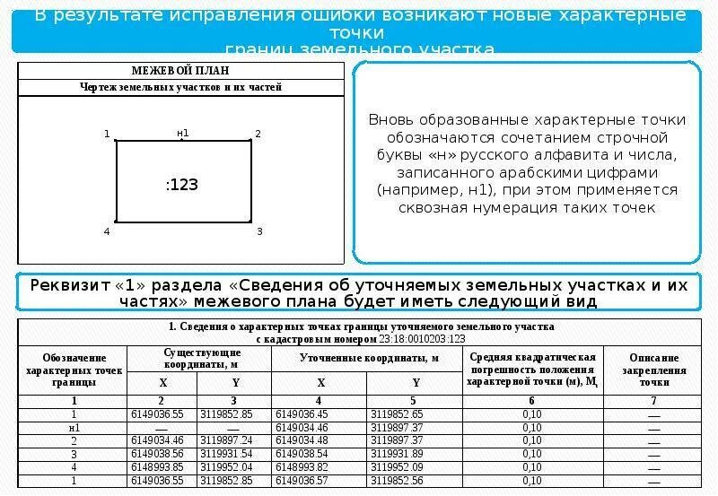 Погрешность определения площади участка. Сведения о характерных точках границы земельного участка. координаты земельного участка. координаты границ земельного участка. погрешность в площади участка.