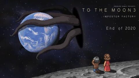 There was the moon