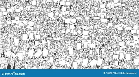 Fill in the blanks crowded large