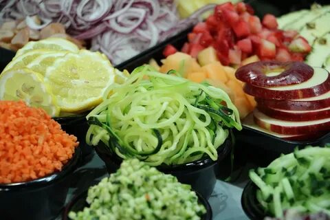 Slicing vegetables