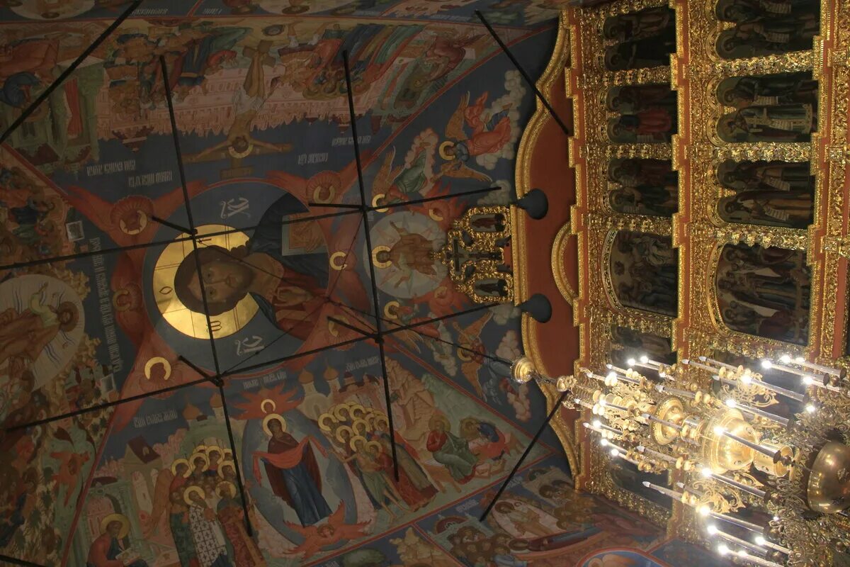 феофан грек фрески благовещенского собора. благовещенский собор московского кремля роспись рублева. фрески рублева в благовещенском соборе.