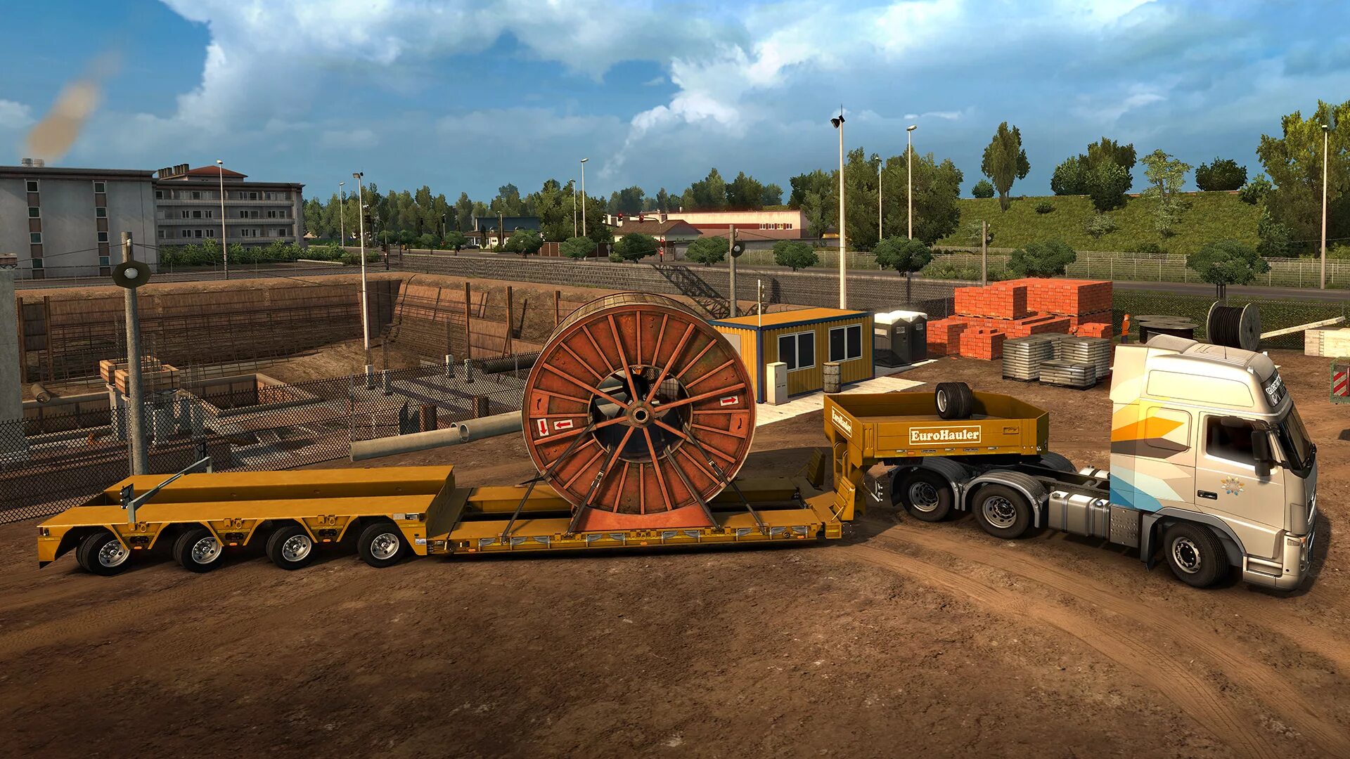 Игра cargo simulator. Евро трак симулятор 2. ETS 2 Heavy Cargo. Етс 2 негабарит. Cargo Euro Truck Simulator 2.