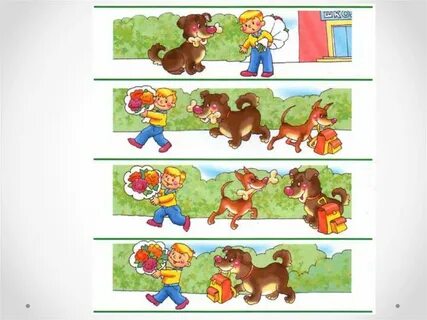 Рассказ по картинкам средняя группа
