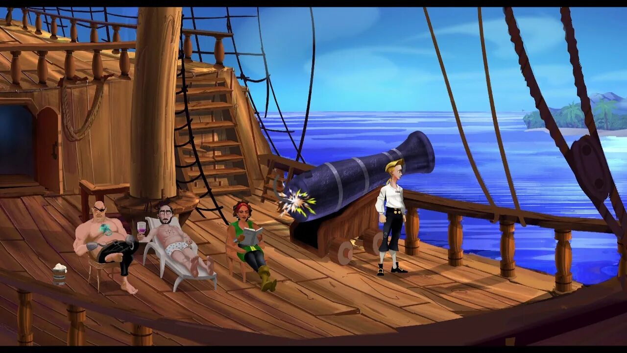 The Secret of Monkey Island трехголовая. The Secret of Monkey Island 2009. Monkey Island 1 Special Edition. The Secret of Monkey Island 1990.