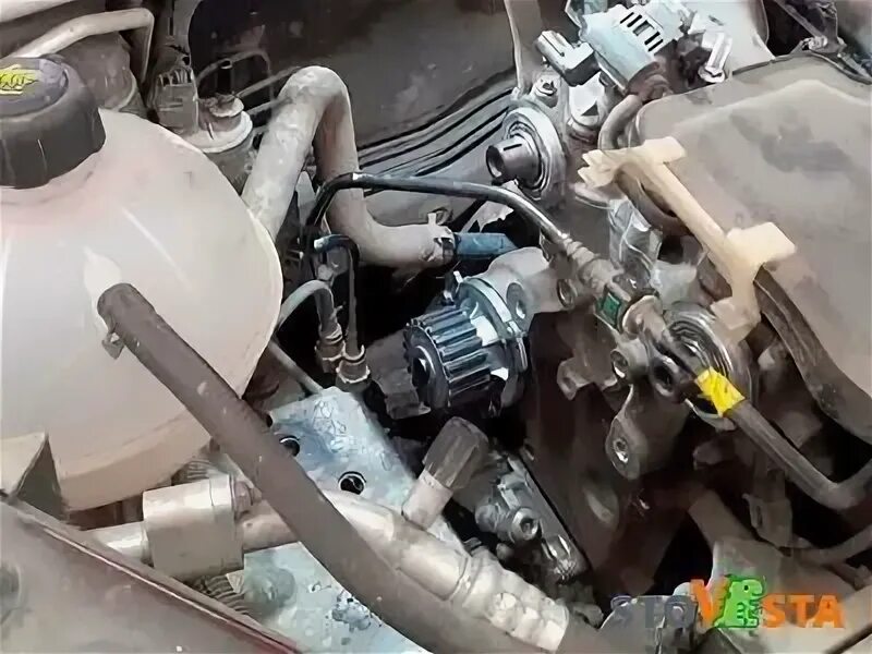 Замена помпы на весте 1.6. Помпа на x-ray 1.6.