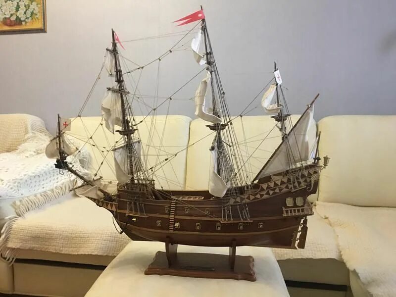 Галеон сан джованни батиста. Сан джованни батиста галеон деагостини. Галеон сан джованни батиста. Парусник сан джованни батиста. Карабаль сан батист.