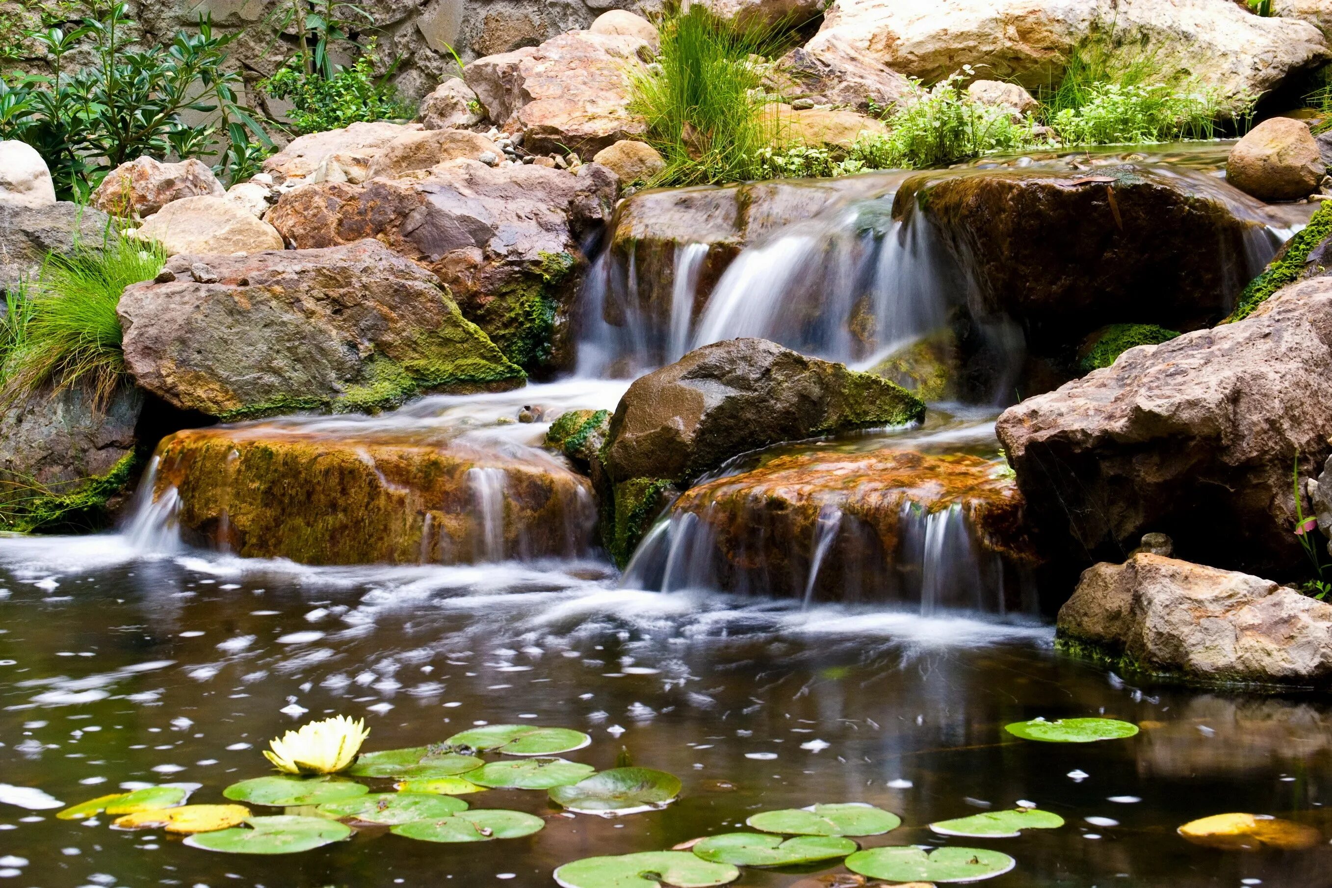 Муромский лес родники речки. Места ручеек. Ландшафтный рокарий каскад ручьев. Ручей горюнец. Искусственный ручей на участке.
