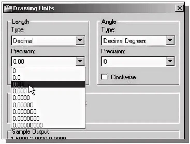 Draw unit. Draw unit