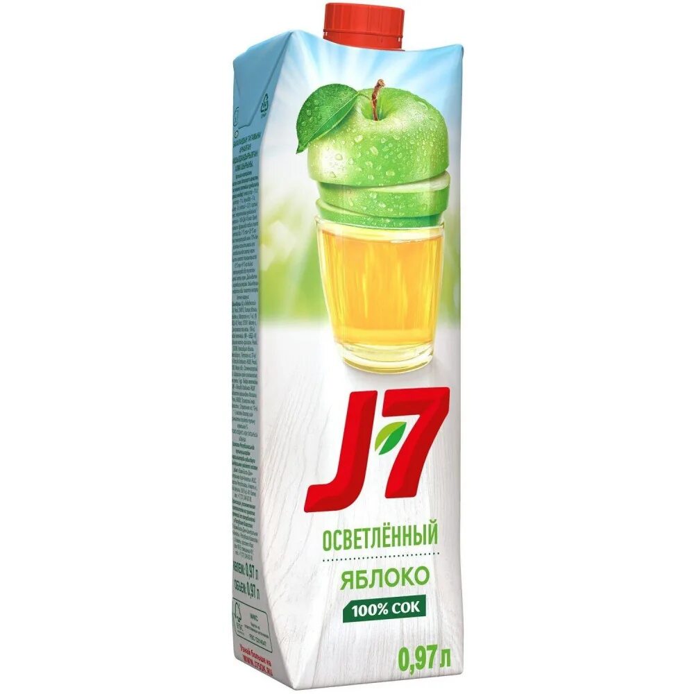 Яблоко 7 0 7 2. Сок j7 яблоко 0.97 л. J7 сок яблочный 0,97л. J7 0,97л. Яблоко осветл./12шт.. /Сок дж7 яблоко 0,97 л.