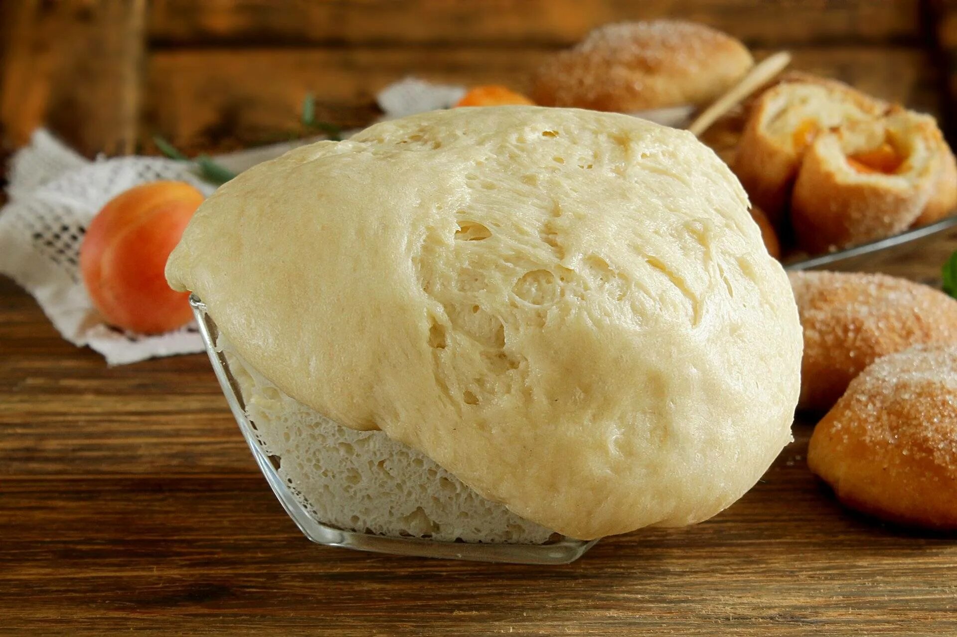 Нежное тесто с сухими дрожжами