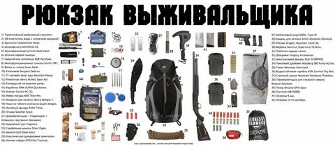 Список вещей в лес