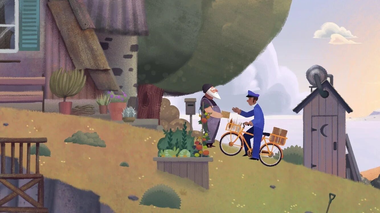 Old man's journey. Old man game. Mavi's journey. Old game screenshot. Old man's journey.