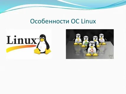 Особенности linux