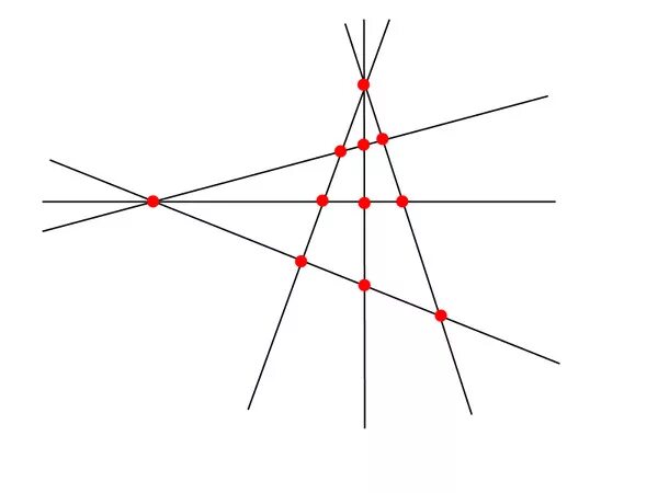 Соединение 6 точек. Пересекающиеся линии. Четыре прямые линии. Три пересекающихся линии. 6 Точек 4 линии.