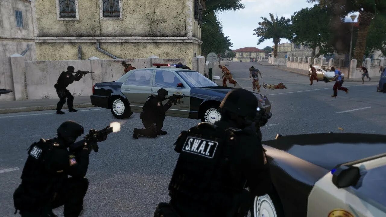 Зомби полицейские игры. Арма 3 SWAT. Арма 3 полиция. Арма 3 FBI SWAT.