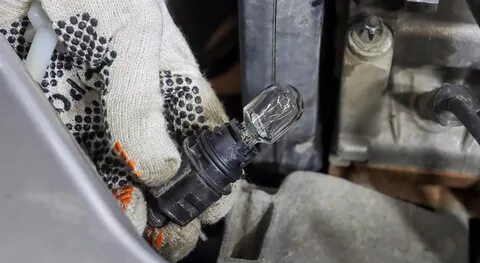 Гранта замена лампы ближний дальний